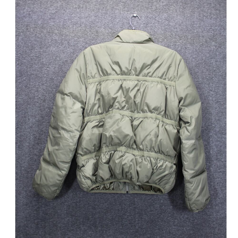 Dkny Active Womens Medium Down Puffer Jacket Green - image 2